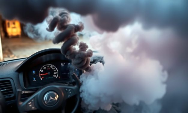 Auto kopci i traci moc: czarny, niebieski lub biały dym — możliwe przyczyny i diagnostyka